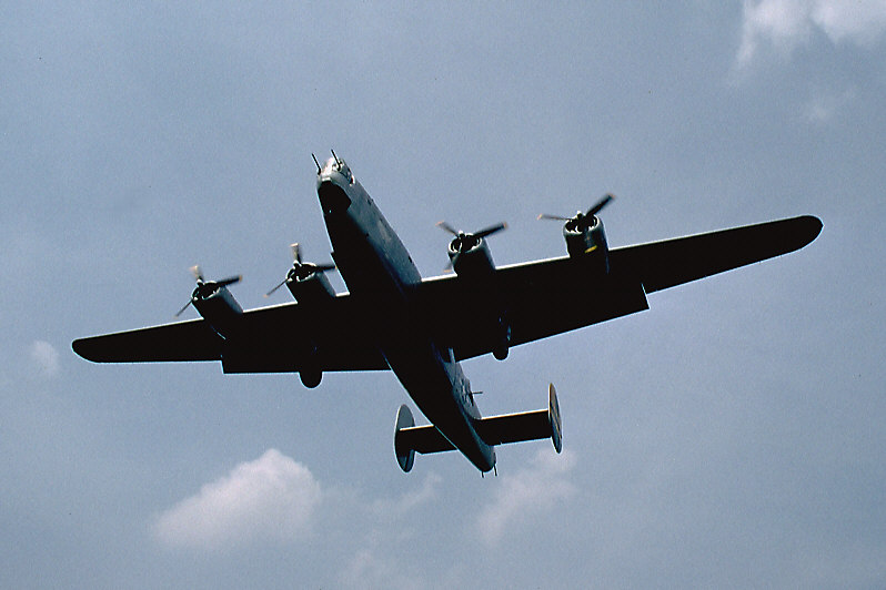 B-24 Liberator On Final